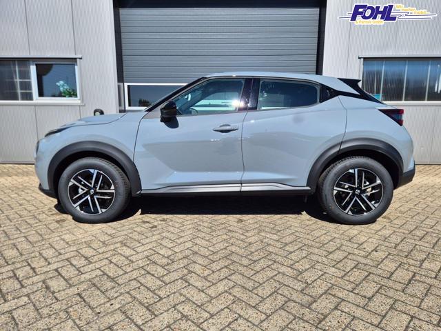 Nissan Juke 1.0 DIG-T 114PS N-Connecta Teil-Leder Klimaautomatik PDC v+h R&uuml;ckf.Kamera Bluetooth Touchscreen Apple CarPlay Android Auto 17"LM 