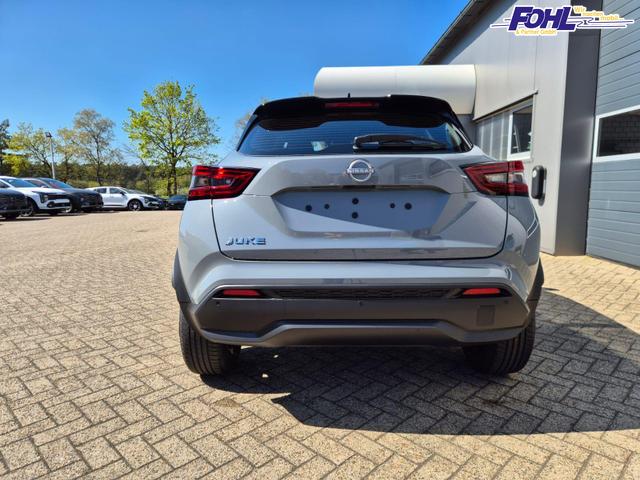 Nissan Juke 1.0 DIG-T 114PS N-Connecta Teil-Leder Klimaautomatik PDC v+h R&uuml;ckf.Kamera Bluetooth Touchscreen Apple CarPlay Android Auto 17"LM 