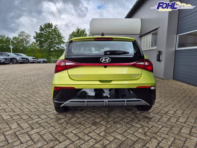 Hyundai i20 1.0 T-GDI 90PS Automatik 5-T&uuml;rer Sitzheizung Lenkradheizung R&uuml;ckf.Kamera PDC Klima Apple CarPlay Android Auto Tempomat Touchscreen 