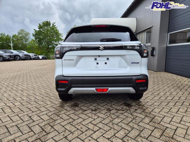 Suzuki S-Cross Comfort+ 110PS MHEV 4x4 ALLGRIP 1.4 Boosterjet Teilleder Navi Klimaautomatik Sitzheizung ACC PDC v+h 4x Kamera Suzuki-Radio Apple CarPlay Android Auto Touchscreen 2xKeyless 17-LM 