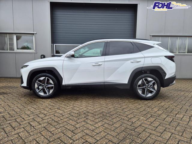 Hyundai TUCSON Trend 1.6 T-GDI 150PS Automatik TZ 2026 Teil-Leder Sitzheizung v+h Lenkradheizung Klimaautomatik Navi Touchscreen DAB+ Apple CarPlay + Android Auto PDC R&uuml;ckf.-Kamera Matrix-LED-Scheinw. 
