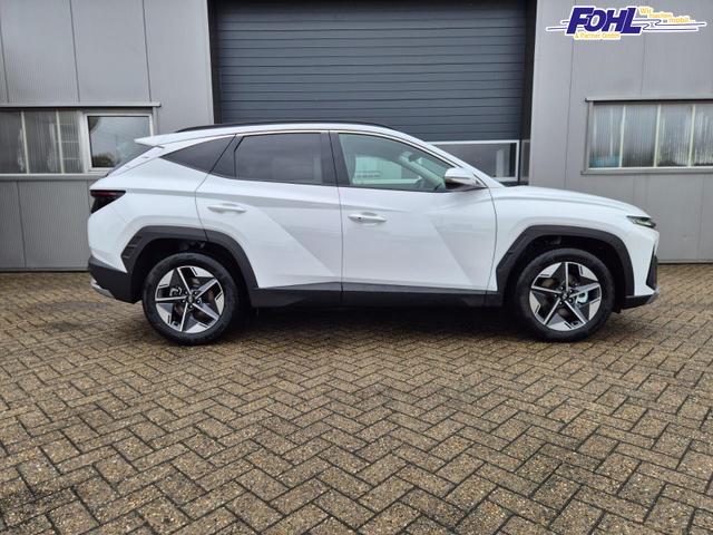Hyundai TUCSON Trend 1.6 T-GDI 150PS Automatik TZ 2026 Teil-Leder Sitzheizung v+h Lenkradheizung Klimaautomatik Navi Touchscreen DAB+ Apple CarPlay + Android Auto PDC R&uuml;ckf.-Kamera Matrix-LED-Scheinw. 