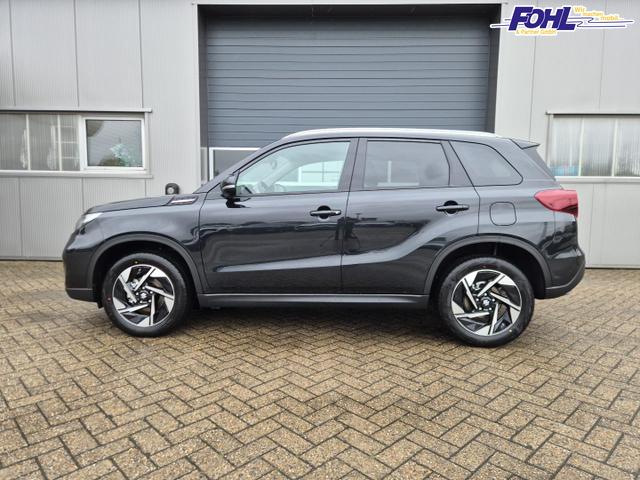 Suzuki Vitara Comfort+ 110PS MHEV 4x4 ALLGRIP 1.4 Boosterjet Allrad Teilleder mit Alcantara Navi Klimaautomatik Sitzheizung ACC PDC v+h R&uuml;ckf.Kamera Suzuki-Radio Apple CarPlay Android Auto Touchscreen 2xKeyless 17-LM 