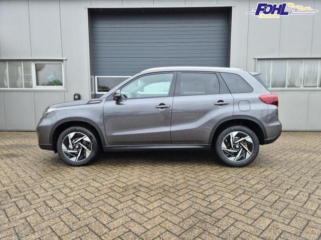 Suzuki Vitara Comfort+ 110PS MHEV 4x4 ALLGRIP 1.4 Boosterjet Allrad Teilleder mit Alcantara Navi Klimaautomatik Sitzheizung ACC PDC v+h R&uuml;ckf.Kamera Suzuki-Radio Apple CarPlay Android Auto Touchscreen 2xKeyless 17-LM 