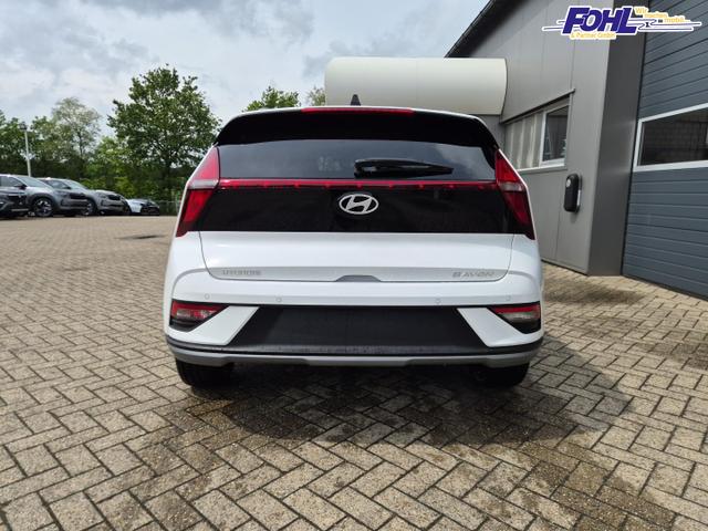 Hyundai BAYON Trend 1.0 T-GDI 90PS Klimaautomatik R&uuml;ckf.Kamera Parksensoren Sitzheizung Lenkradheizung Bluetooth Touchscreen Tempomat Apple CarPlay + Android Auto 16"LM 