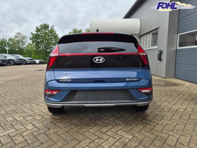 Hyundai BAYON Trend 1.0 T-GDI 90PS Automatik Klimaautomatik R&uuml;ckf.Kamera Parksensoren Sitzheizung Lenkradheizung Bluetooth Touchscreen Tempomat Apple CarPlay + Android Auto 16"LM 