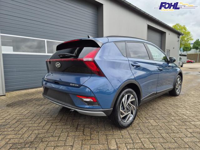 Hyundai BAYON Trend 1.0 T-GDI 90PS Automatik Klimaautomatik R&uuml;ckf.Kamera Parksensoren Sitzheizung Lenkradheizung Bluetooth Touchscreen Tempomat Apple CarPlay + Android Auto 16"LM 