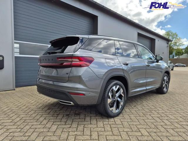 Skoda Kodiaq Sportline 1.5 TSI 204PS PHEV DSG schwenkb. AHK elektr. PanoDach HUD Alcantara PDC v+h 360&deg;Kamera CANTON Sound Klimaautomatik Sitzheizung Lenkradheizung Navi Apple CarPlay Android Auto 2xKeyless 19"LM vollelektr. Reichweite 116KM 