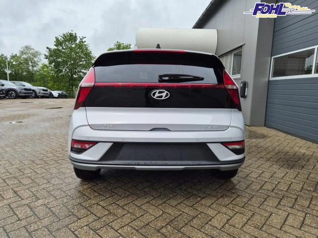 Hyundai BAYON Trend 1.0 T-GDI 90PS Automatik Klimaautomatik R&uuml;ckf.Kamera Parksensoren Sitzheizung Lenkradheizung Bluetooth Touchscreen Tempomat Apple CarPlay + Android Auto 16"LM 