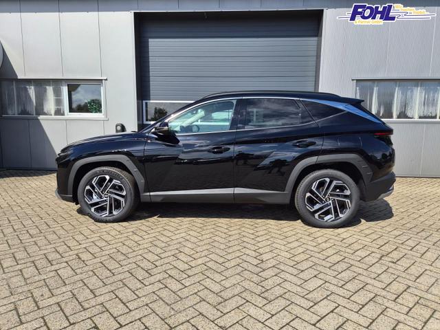 Hyundai TUCSON Trend 1.6 T-GDI 288PS Automatik PHEV Krell-Sound Teill-Leder elektr. Heckklappe ACC Klimaautomatik Sitzheizung Lenkrandheizung Navi PDC v+h R&uuml;ckf.Kamera Apple CarPlay + Android Auto 2xKeyless 19-LM vollelektr. Reichweite 68KM 