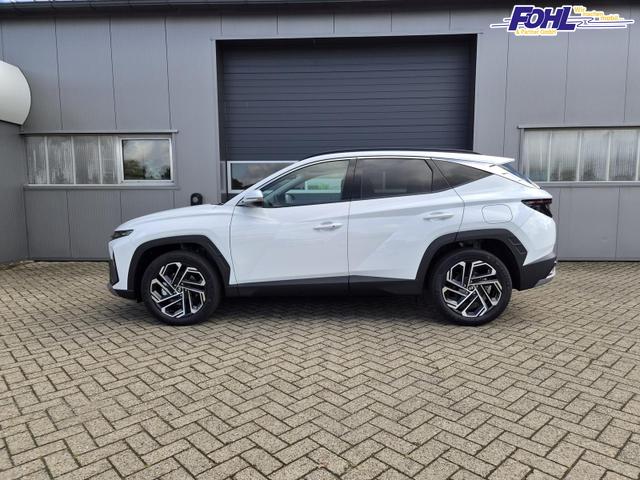 Hyundai TUCSON Trend 1.6 T-GDI 288PS Automatik PHEV Krell-Sound Teill-Leder elektr. Heckklappe ACC Klimaautomatik Sitzheizung Lenkrandheizung Navi PDC v+h R&uuml;ckf.Kamera Apple CarPlay + Android Auto 2xKeyless 19-LM vollelektr. Reichweite 68KM 