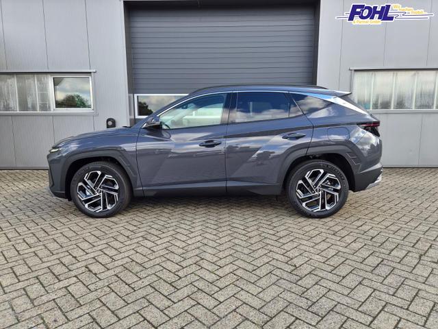 Hyundai TUCSON Trend 1.6 T-GDI 288PS Automatik PHEV Krell-Sound Teill-Leder elektr. Heckklappe ACC Klimaautomatik Sitzheizung Lenkrandheizung Navi PDC v+h R&uuml;ckf.Kamera Apple CarPlay + Android Auto 2xKeyless 19-LM vollelektr. Reichweite 68KM 