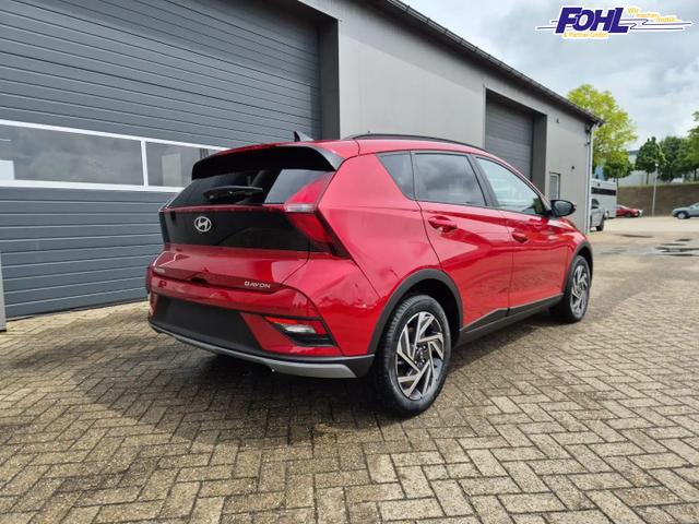 Hyundai BAYON Trend 1.0 T-GDI 90PS Klimaautomatik R&uuml;ckf.Kamera Parksensoren Sitzheizung Lenkradheizung Bluetooth Touchscreen Tempomat Apple CarPlay + Android Auto 16"LM 