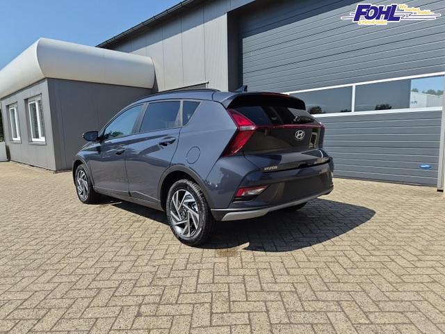 Hyundai BAYON Trend 1.0 T-GDI 90PS Automatik Klimaautomatik R&uuml;ckf.Kamera Parksensoren Sitzheizung Lenkradheizung Bluetooth Touchscreen Tempomat Apple CarPlay + Android Auto 16"LM 