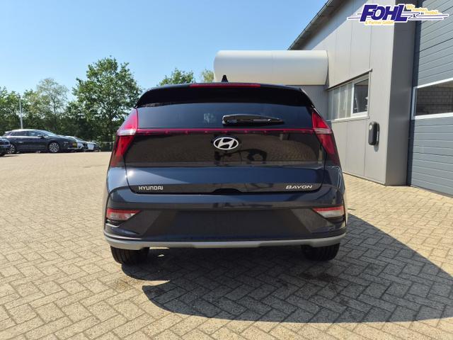 Hyundai BAYON Trend 1.0 T-GDI 90PS Automatik Klimaautomatik R&uuml;ckf.Kamera Parksensoren Sitzheizung Lenkradheizung Bluetooth Touchscreen Tempomat Apple CarPlay + Android Auto 16"LM 