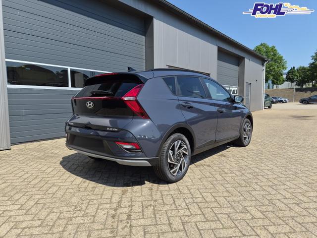 Hyundai BAYON Trend 1.0 T-GDI 90PS Klimaautomatik R&uuml;ckf.Kamera Parksensoren Sitzheizung Lenkradheizung Bluetooth Touchscreen Tempomat Apple CarPlay + Android Auto 16"LM 