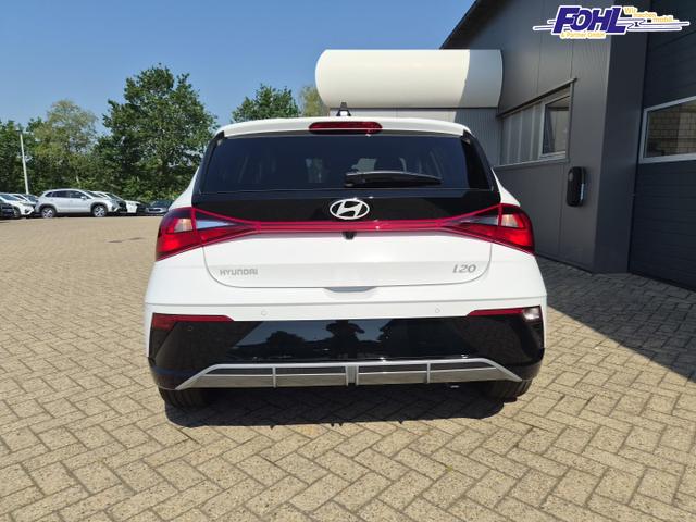 Hyundai i20 1.0 T-GDI 90PS Trend Automatik 5-t&uuml;rig Klimaautomatik Sitzheizung Lenkradheizung Navi R&uuml;ckf.Kamera PDC Apple CarPlay Android Auto Tempomat Touchscreen 16"LM 