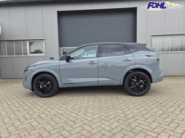 Nissan Qashqai 1.3 DIG-T MHEV 158 PS X-Tronic N-Design Head-Up Display Teil-Leder Klimaautomatik Sitzheizung Lenkradheizung Navi elektr. Heckklappe ACC PDC v+h 360&deg;Kamera DAB Bluetooth Touchscreen Apple CarPlay Android Auto 19"Zoll 