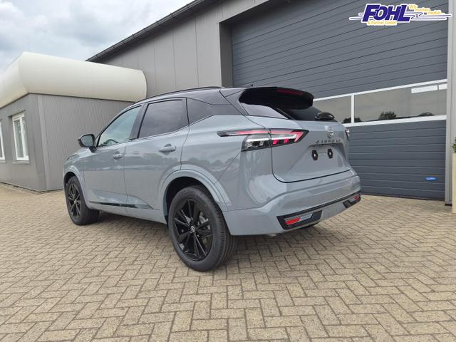 Nissan Qashqai 1.3 DIG-T MHEV 158 PS X-Tronic N-Design Head-Up Display Teil-Leder Klimaautomatik Sitzheizung Lenkradheizung Navi elektr. Heckklappe ACC PDC v+h 360&deg;Kamera DAB Bluetooth Touchscreen Apple CarPlay Android Auto 19"Zoll 
