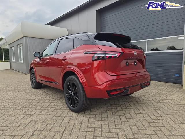 Nissan Qashqai 1.3 DIG-T MHEV 158 PS X-Tronic N-Design Head-Up Display Teil-Leder Klimaautomatik Sitzheizung Lenkradheizung Navi elektr. Heckklappe ACC PDC v+h 360&deg;Kamera DAB Bluetooth Touchscreen Apple CarPlay Android Auto 19"Zoll 