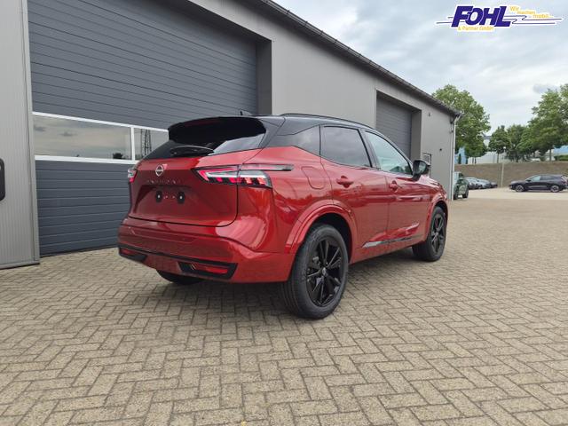 Nissan Qashqai 1.3 DIG-T MHEV 158 PS X-Tronic N-Design Head-Up Display Teil-Leder Klimaautomatik Sitzheizung Lenkradheizung Navi elektr. Heckklappe ACC PDC v+h 360&deg;Kamera DAB Bluetooth Touchscreen Apple CarPlay Android Auto 19"Zoll 
