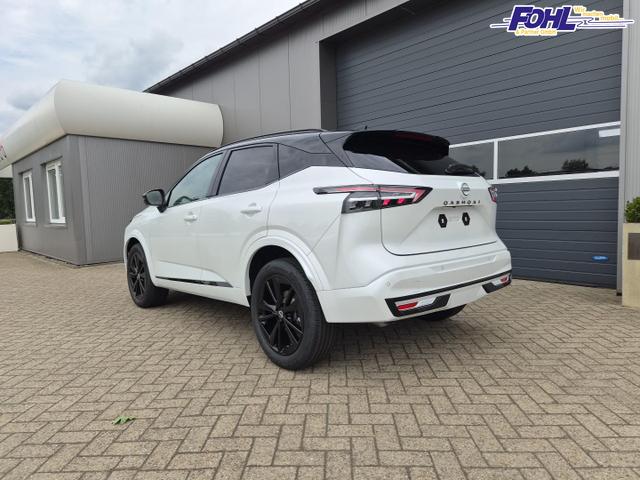 Nissan Qashqai 1.3 DIG-T MHEV 158 PS X-Tronic N-Design Head-Up Display Teil-Leder Klimaautomatik Sitzheizung Lenkradheizung Navi elektr. Heckklappe ACC PDC v+h 360&deg;Kamera DAB Bluetooth Touchscreen Apple CarPlay Android Auto 19"Zoll 