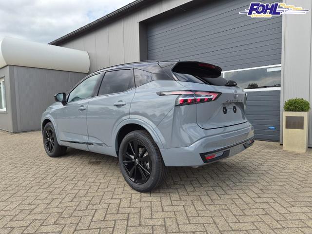 Nissan Qashqai 1.3 DIG-T MHEV 158 PS X-Tronic N-Design PanoDach Teil-Leder Klimaautomatik Sitzheizung Lenkradheizung Navi ACC PDC v+h 360&deg;Kamera DAB Bluetooth Touchscreen Apple CarPlay Android Auto 19"Zoll 