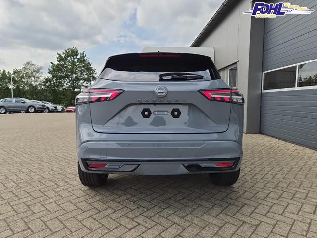Nissan Qashqai 1.3 DIG-T MHEV 158 PS X-Tronic N-Design PanoDach Teil-Leder Klimaautomatik Sitzheizung Lenkradheizung Navi ACC PDC v+h 360&deg;Kamera DAB Bluetooth Touchscreen Apple CarPlay Android Auto 19"Zoll 