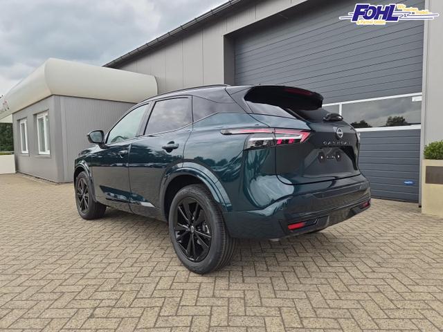 Nissan Qashqai 1.3 DIG-T MHEV 158 PS X-Tronic N-Design PanoDach Teil-Leder Klimaautomatik Sitzheizung Lenkradheizung Navi ACC PDC v+h 360&deg;Kamera DAB Bluetooth Touchscreen Apple CarPlay Android Auto 19"Zoll 