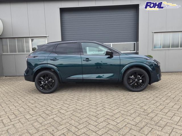 Nissan Qashqai 1.3 DIG-T MHEV 158 PS X-Tronic N-Design Head-Up Display Teil-Leder Klimaautomatik Sitzheizung Lenkradheizung Navi elektr. Heckklappe ACC PDC v+h 360&deg;Kamera DAB Bluetooth Touchscreen Apple CarPlay Android Auto 19"Zoll 