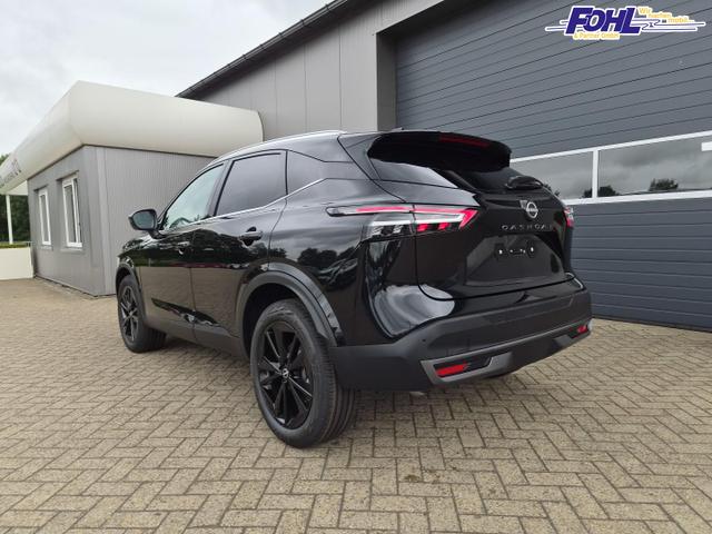 Nissan Qashqai 1.3 DIG-T MHEV 158 PS X-Tronic Tekna Voll-Leder Klimaautomatik PanoGlasdach Sitzheizung Lenkradheizung Navi Head-Up Display elektr. Heckklappe ACC PDC v+h 360&deg;Kamera DAB Bluetooth Touchscreen Apple CarPlay Android Auto 19"LM 