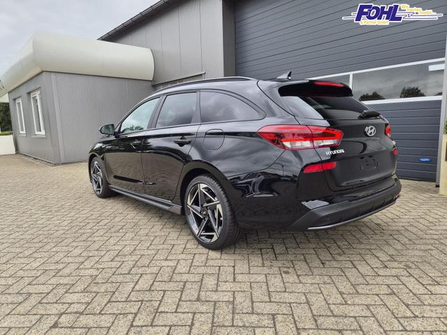 Hyundai i30 Kombi 1.6 T-GDI 150PS Automatik N-Line Sitzheizung Lenkradheizung Klimaautomatik Navi 10,3"-Touchscreen Bluelink Apple CarPlay + Android Auto PDC v+h R&uuml;ckf.Kamera 18-LM 