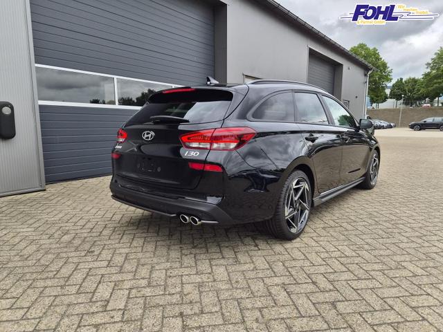 Hyundai i30 Kombi 1.6 T-GDI 150PS Automatik N-Line Sitzheizung Lenkradheizung Klimaautomatik Navi 10,3"-Touchscreen Bluelink Apple CarPlay + Android Auto PDC v+h R&uuml;ckf.Kamera 18-LM 