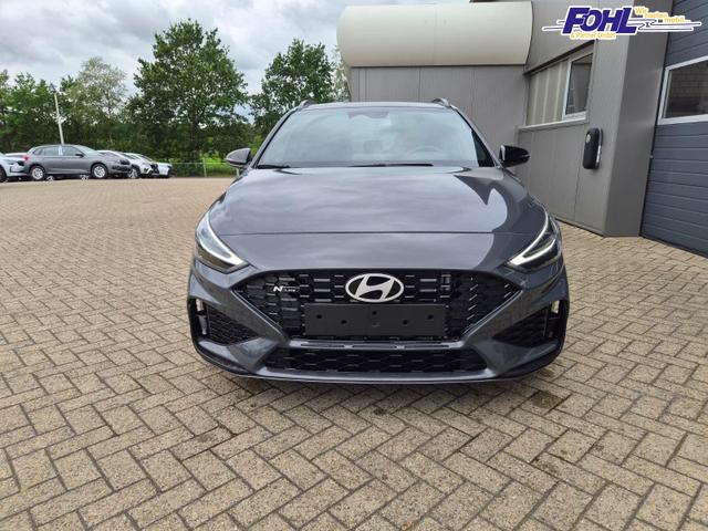 Hyundai i30 Kombi 1.6 T-GDI 150PS Automatik N-Line Sitzheizung Lenkradheizung Klimaautomatik Navi 10,3"-Touchscreen Bluelink Apple CarPlay + Android Auto PDC v+h R&uuml;ckf.Kamera 18-LM 