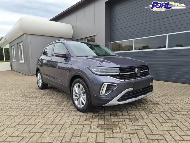 Volkswagen T-Cross 1.0 TSI 116PS DSG Life AHK (abnehmbar) IQ.LIGHT-LED-Matrix Sitzheizung R&uuml;ckf.Kamera Klimaautomatik Abstandstempomat Apple CarPlay Android Auto 