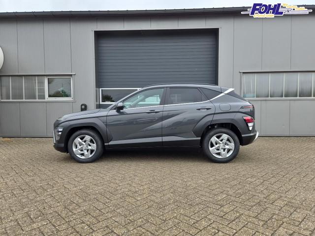 Hyundai KONA Trend 1.6 T-GDI 150PS Automatik Voll-LED-Scheinw. Sitzheizung Lenkradheizung ACC Klimaautomatik Navi Touchscreen DAB+ Apple CarPlay + Android Auto PDC v+h R&uuml;ckf.Kamera 2xKeyless 17-LM 