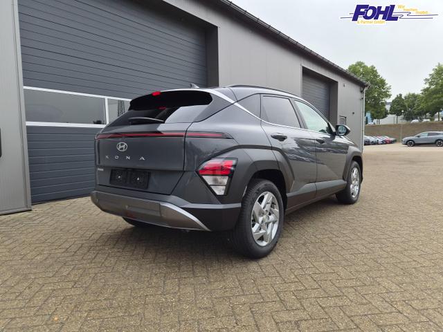 Hyundai KONA Trend 1.6 T-GDI 150PS Automatik Voll-LED-Scheinw. Sitzheizung Lenkradheizung ACC Klimaautomatik Navi Touchscreen DAB+ Apple CarPlay + Android Auto PDC v+h R&uuml;ckf.Kamera 2xKeyless 17-LM 
