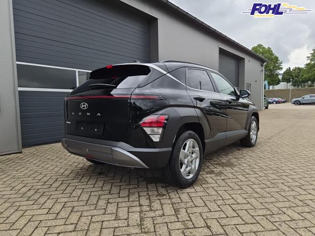 Hyundai KONA Trend 1.6 T-GDI 150PS Automatik Voll-LED-Scheinw. Sitzheizung Lenkradheizung ACC Klimaautomatik Navi Touchscreen DAB+ Apple CarPlay + Android Auto PDC v+h R&uuml;ckf.Kamera 2xKeyless 17-LM 