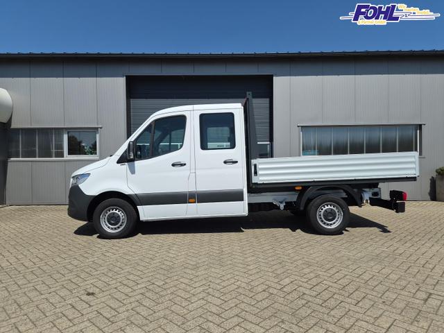 Mercedes-Benz Sprinter 317 Pritsche Doppelkabine L2 2.0 CDi 170PS Automatik Heckantrieb 3,5t 6-Sitzer AHK Klimaautomatik Bluetooth DAB Apple CarPlay Android Auto R&uuml;ckf.Kamera Tempomat Ganzj.Reifen 