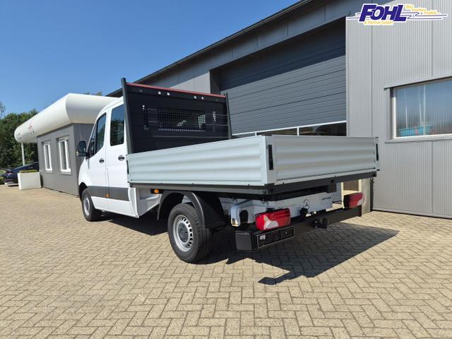 Mercedes-Benz Sprinter 317 Pritsche Doppelkabine L2 2.0 CDi 170PS Automatik Heckantrieb 3,5t 6-Sitzer AHK Klimaautomatik Bluetooth DAB Apple CarPlay Android Auto R&uuml;ckf.Kamera Tempomat Ganzj.Reifen 