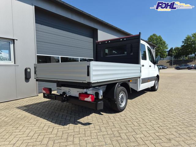 Mercedes-Benz Sprinter 317 Pritsche Doppelkabine L2 2.0 CDi 170PS Automatik Heckantrieb 3,5t 6-Sitzer AHK Klimaautomatik Bluetooth DAB Apple CarPlay Android Auto R&uuml;ckf.Kamera Tempomat Ganzj.Reifen 