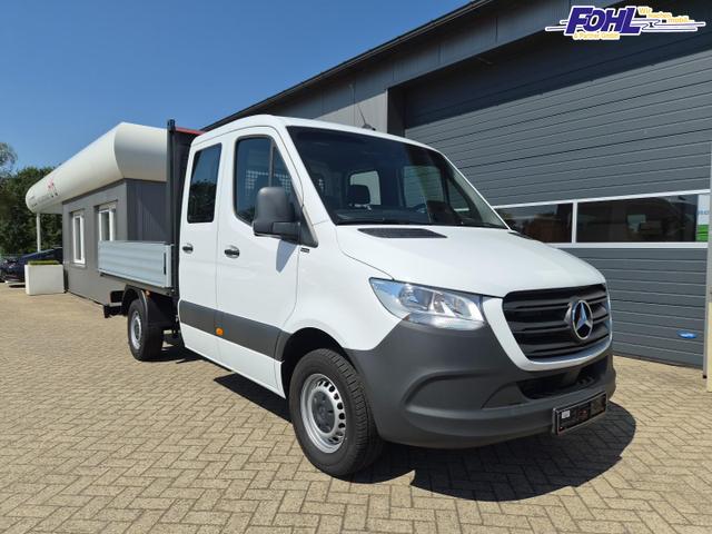 Mercedes-Benz Sprinter 317 Pritsche Doppelkabine L2 2.0 CDi 170PS Automatik Heckantrieb 3,5t 6-Sitzer AHK Klimaautomatik Bluetooth DAB Apple CarPlay Android Auto R&uuml;ckf.Kamera Tempomat Ganzj.Reifen 