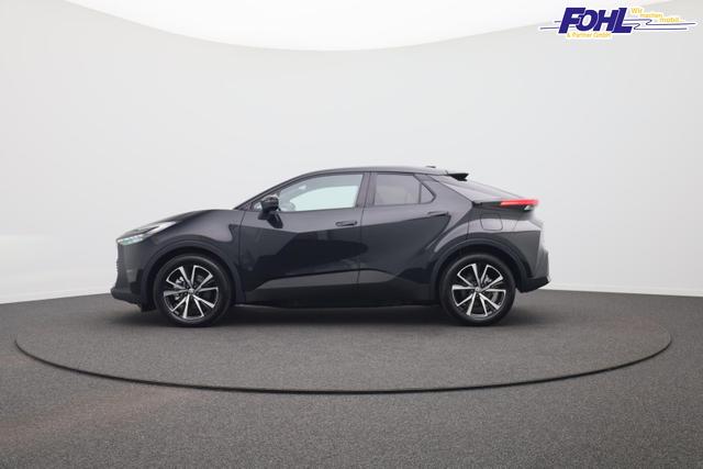 Toyota C-HR 2.0-l-VVT-i 223PS PHEV Automatik Teamplayer Voll-LED elektr. Heckklappe Sitzheizung Lenkradheizung Klimaautomatik Navi Bluetooth wireless Apple CarPlay + Android Auto ACC PDC v+h R&uuml;ckf.Kamera 18"LM vollelektr. Reichweite 66KM 
