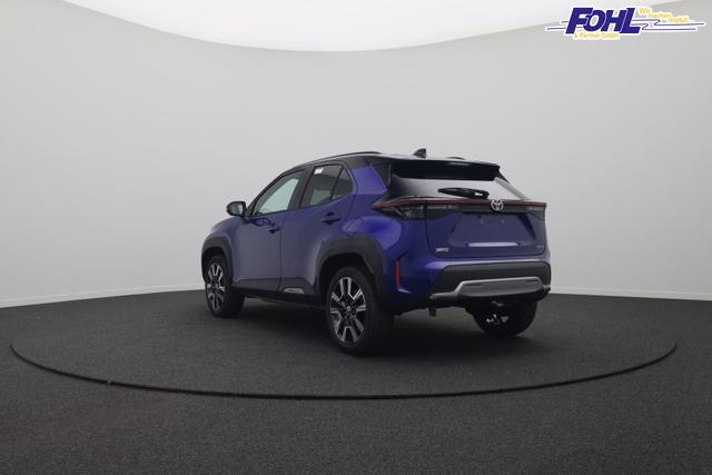 Toyota Yaris Cross 1.5-l 130PS HEV Automatik Style Matrix-LED 4xKamera elektr. Heckklappe Sitzheizung Lenkradheizung Klimaautomatik Navi Bluetooth wireless Apple CarPlay + Android Auto ACC PDC v+h 18"LM 