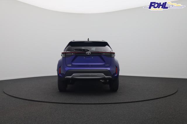 Toyota Yaris Cross 1.5-l 130PS HEV Automatik Style Matrix-LED 4xKamera elektr. Heckklappe Sitzheizung Lenkradheizung Klimaautomatik Navi Bluetooth wireless Apple CarPlay + Android Auto ACC PDC v+h 18"LM 