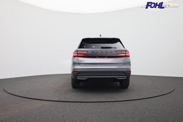 Skoda Kodiaq Sportline 1.5 TSI 204PS PHEV DSG Sitzheizung v+h Frontscheibe beheizb. 20"LM schwenkb. AHK elektr. PanoDach Alcantara PDC R&uuml;ckf.Kamera Klimaautomatik Lenkradheizung Navi Apple CarPlay Android Auto 2xKeyless vollelektr. Reichweite 116KM 