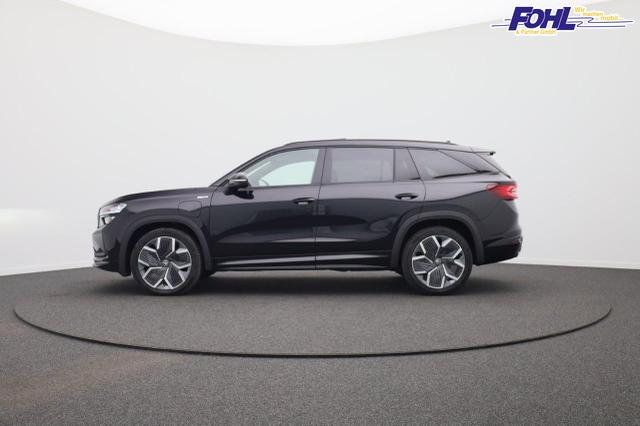 Skoda Kodiaq Sportline 1.5 TSI 204PS PHEV DSG Sitzheizung v+h Frontscheibe beheizb. 20"LM schwenkb. AHK elektr. PanoDach Alcantara PDC R&uuml;ckf.Kamera Klimaautomatik Lenkradheizung Navi Apple CarPlay Android Auto 2xKeyless vollelektr. Reichweite 116KM 