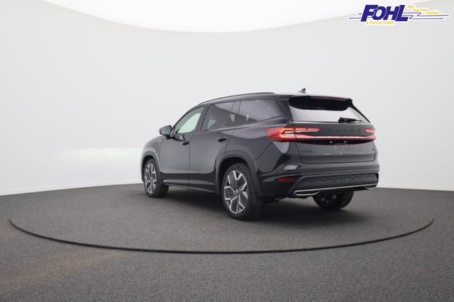 Skoda Kodiaq Sportline 1.5 TSI 204PS PHEV DSG Sitzheizung v+h Frontscheibe beheizb. 20"LM schwenkb. AHK elektr. PanoDach Alcantara PDC R&uuml;ckf.Kamera Klimaautomatik Lenkradheizung Navi Apple CarPlay Android Auto 2xKeyless vollelektr. Reichweite 116KM 