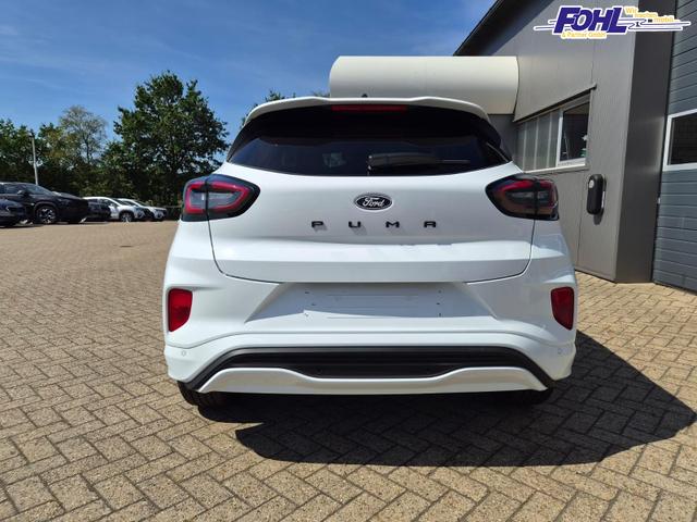 Ford Puma ST-Line X 1.0 EcoBoost Hybrid 125PS Automatik Premium Leder (Sensico) B+O-Sound elektr. Heckklappe Klimaautomatik Sitzheizung Lenkradheizung Frontscheibe beheizb. Ford-Navi SYNC4 Bluetooth Apple CarPlay Android Auto PDC v+h 18-LM 