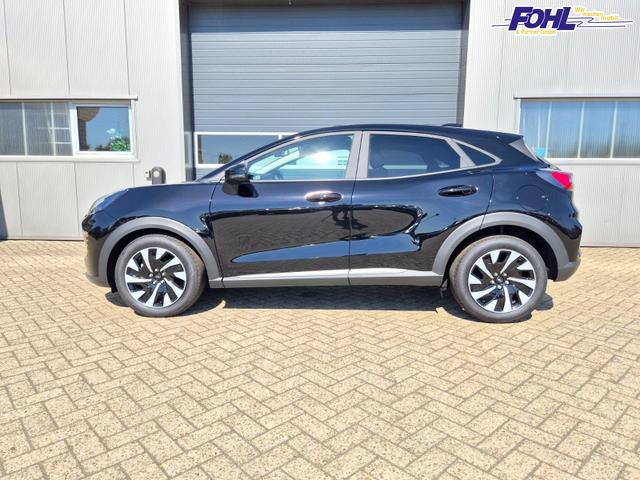 Ford Puma Titanium 1.0 EcoBoost Hybrid 125PS Automatik Klimaautomatik Sitzheizung Lenkradheizung Frontscheibe beheizb. LED-Scheinwerfer SYNC4 Bluetooth Apple CarPlay Android Auto PDC v+h 